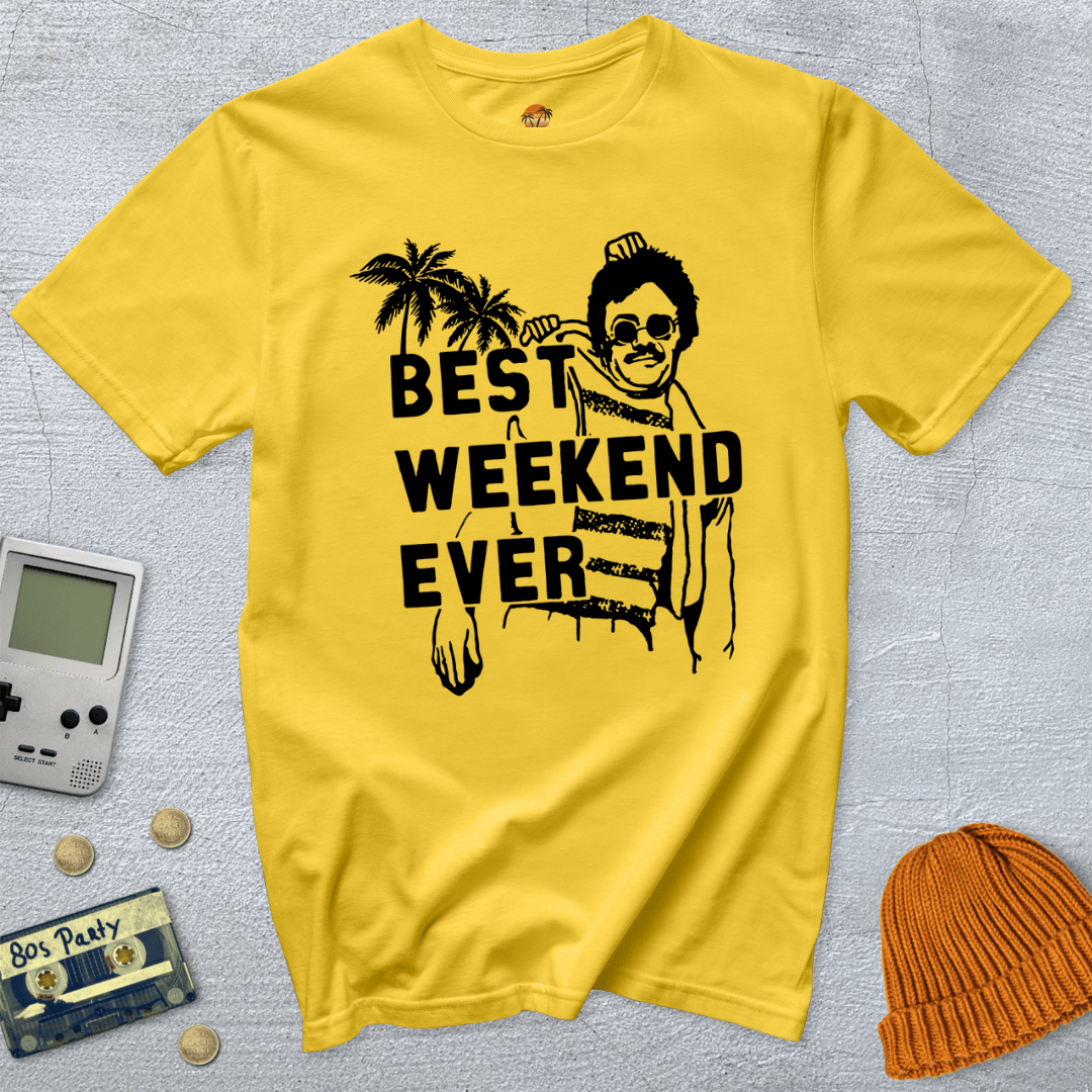 Printify T-Shirt Daisy / S Best Weekend Ever - Shirt