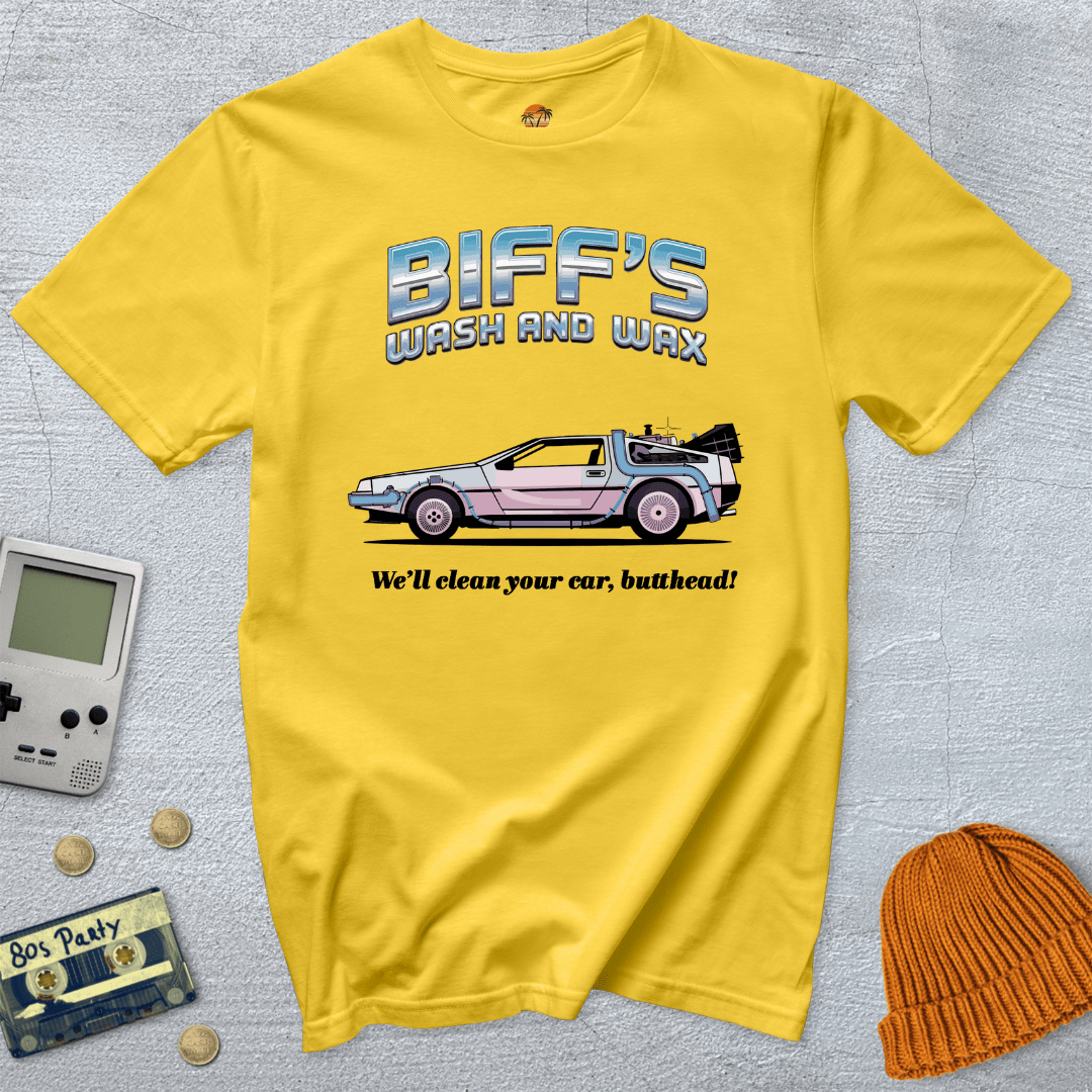 Printify T-Shirt Daisy / S Biffs Wash and Wax - Shirt