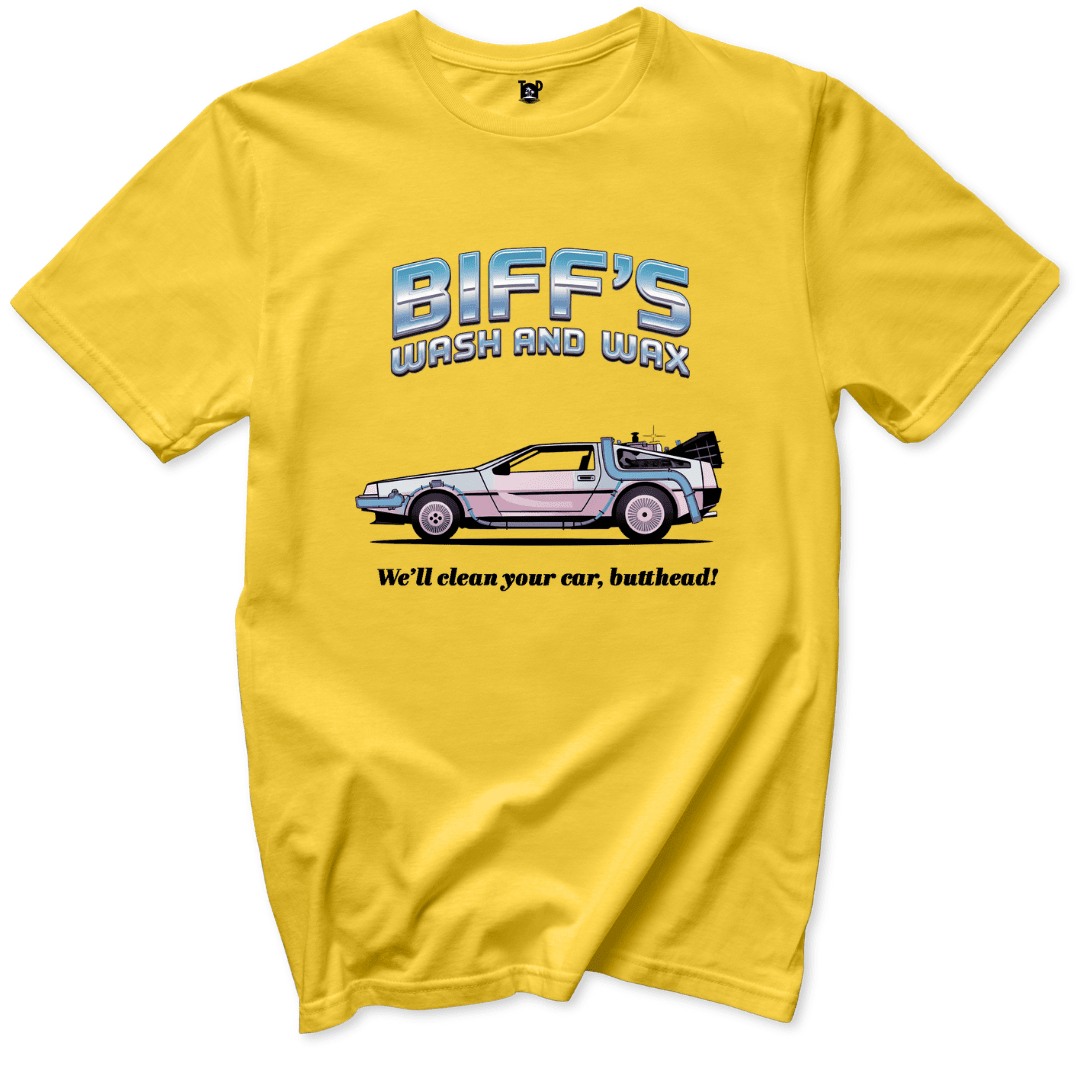 Biffs Wash and Wax T-Shirt - Throwback Paradise