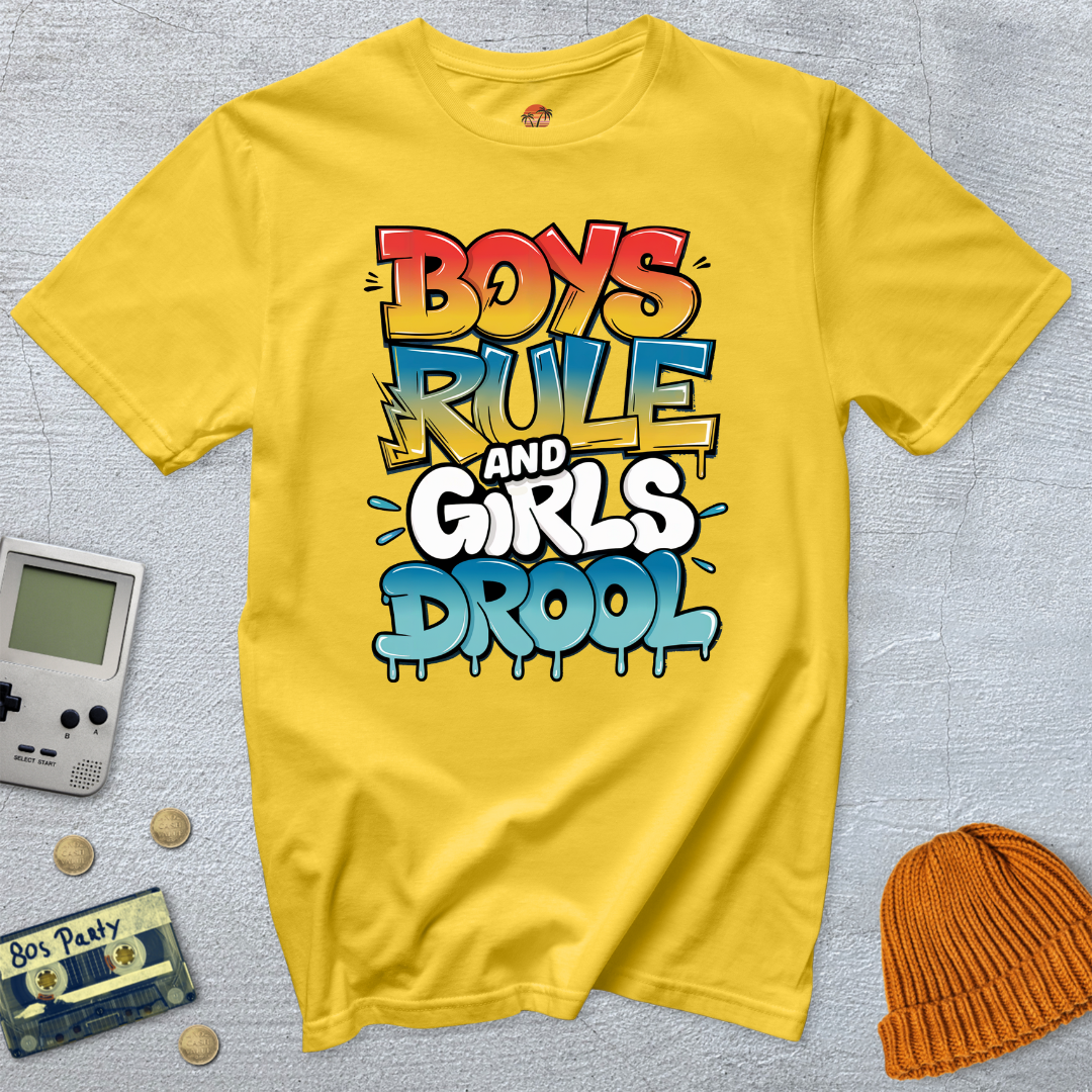Printify T-Shirt Daisy / S Boys Rule - Shirt