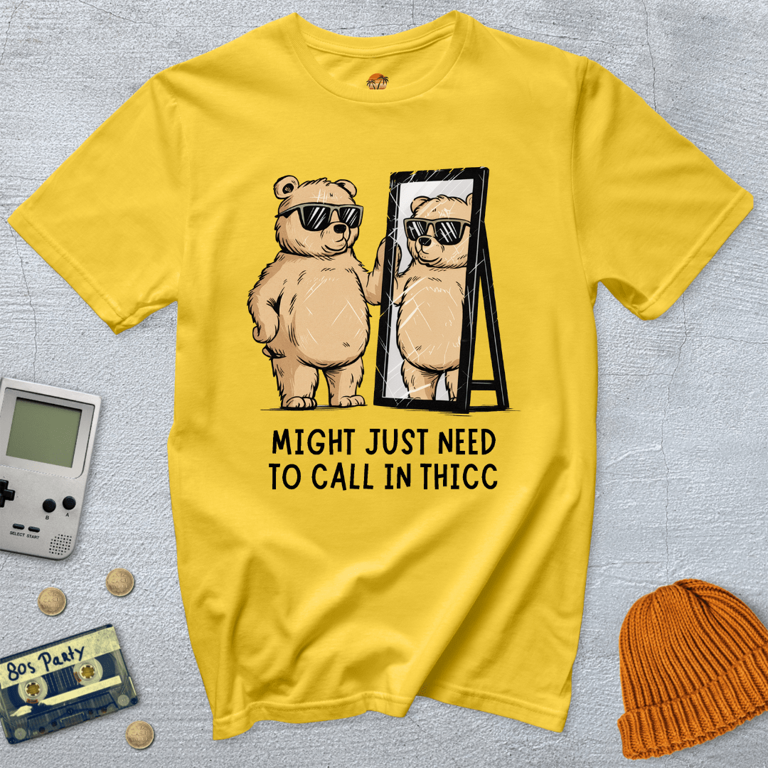 Printify T-Shirt Daisy / S Call in thicc - shirt