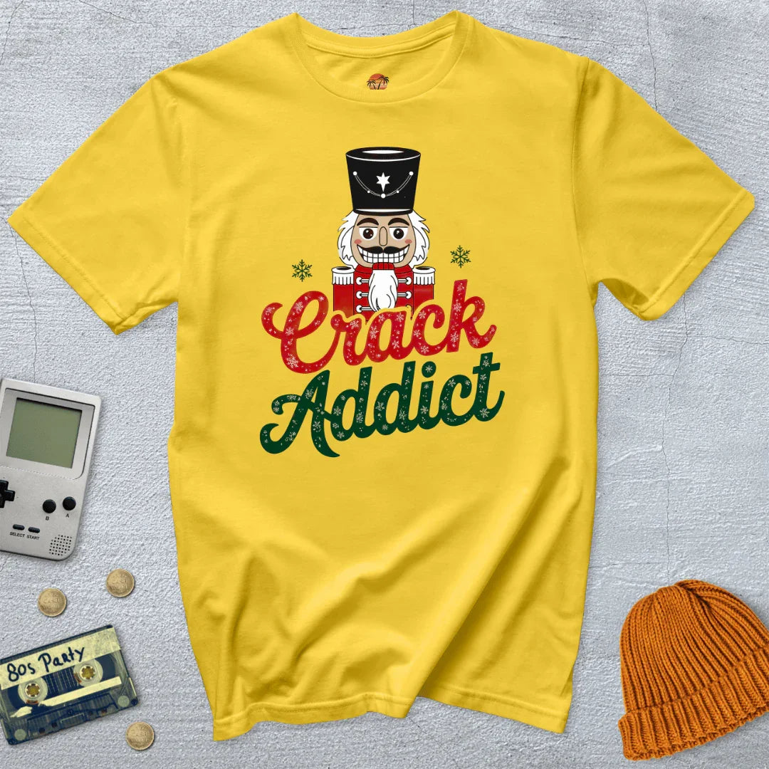 Crack Addict - Shirt - Throwback Paradise