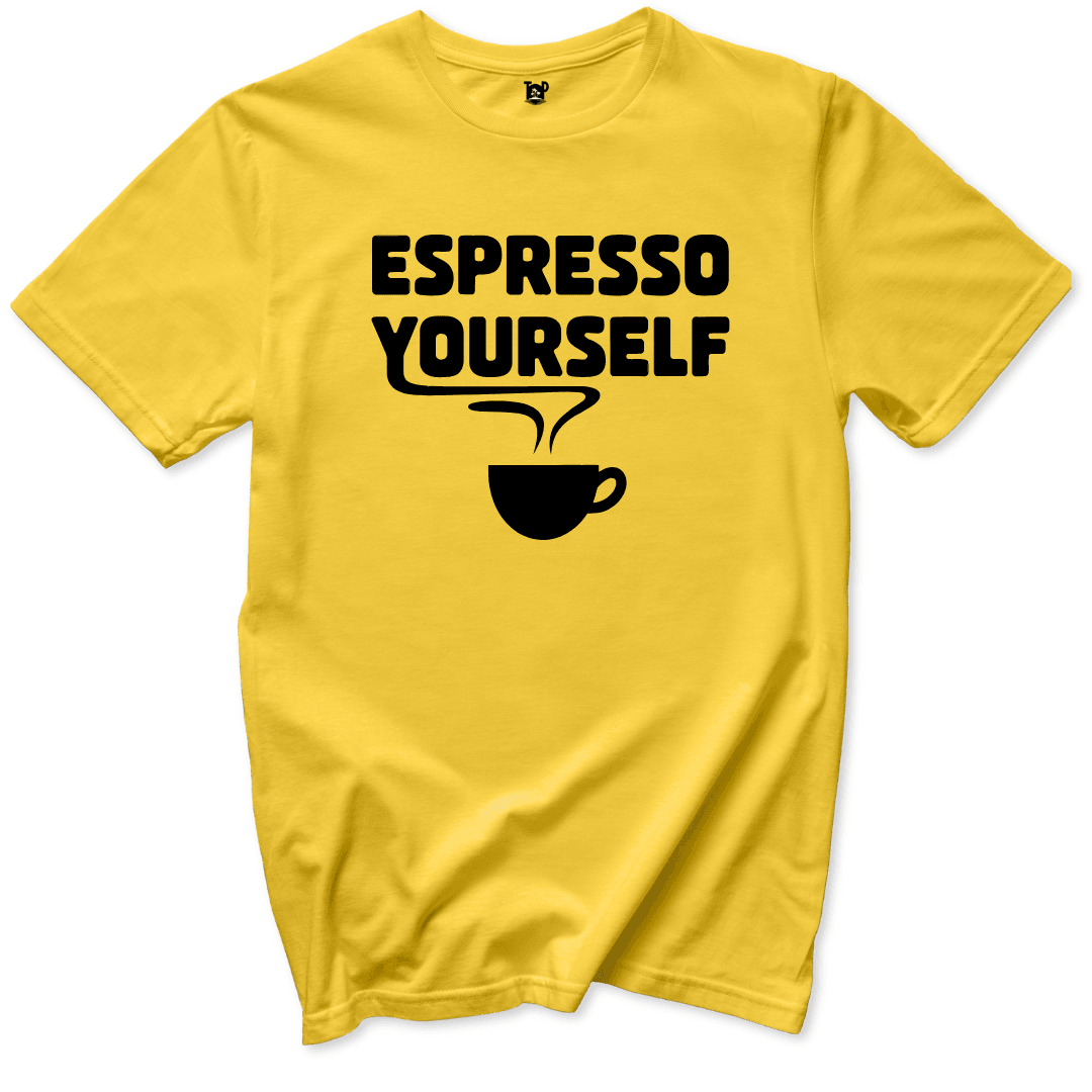 Espresso Yourself T-Shirt - Throwback Paradise