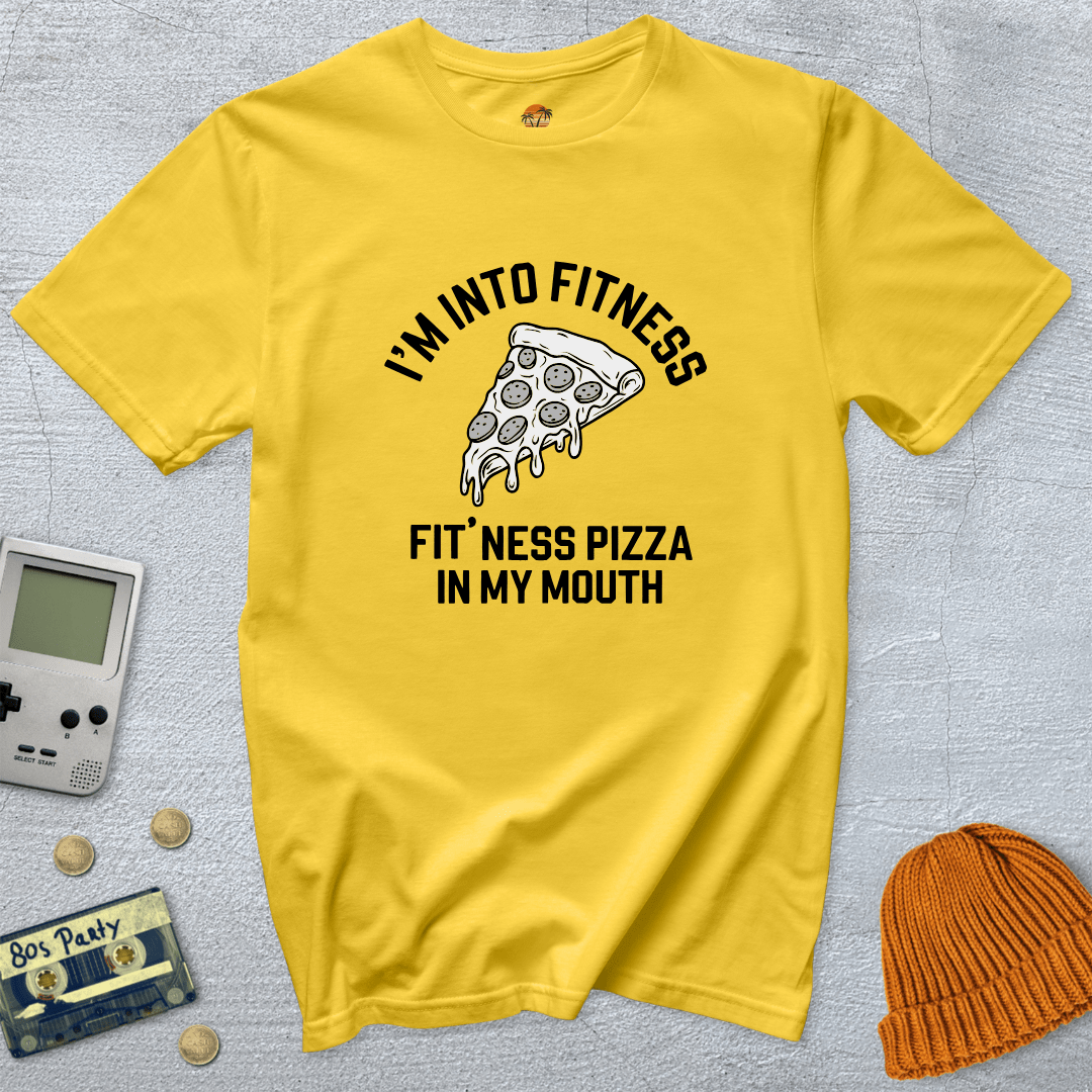 Printify T-Shirt Daisy / S Fitness Pizza - Shirt
