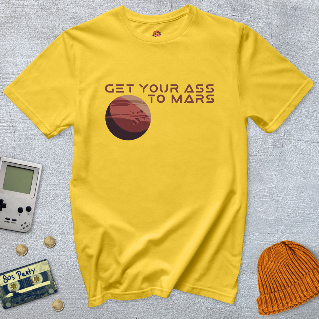 Printify T-Shirt Daisy / S Get your ass to mars - Shirt