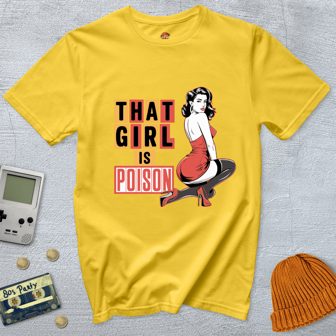 Printify T-Shirt Daisy / S Girl is Poison - Shirt