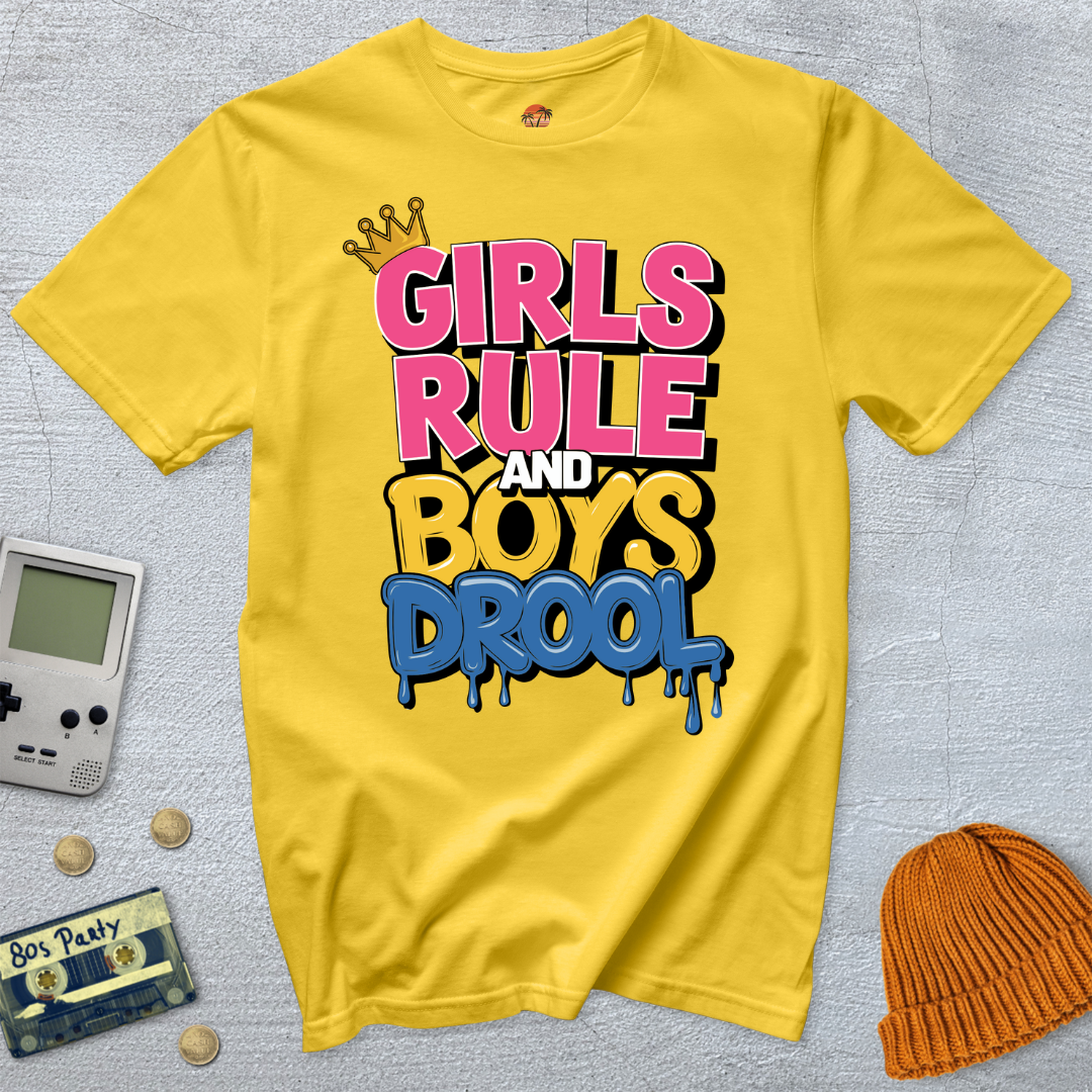 Printify T-Shirt Daisy / S Girls Rule - Shirt