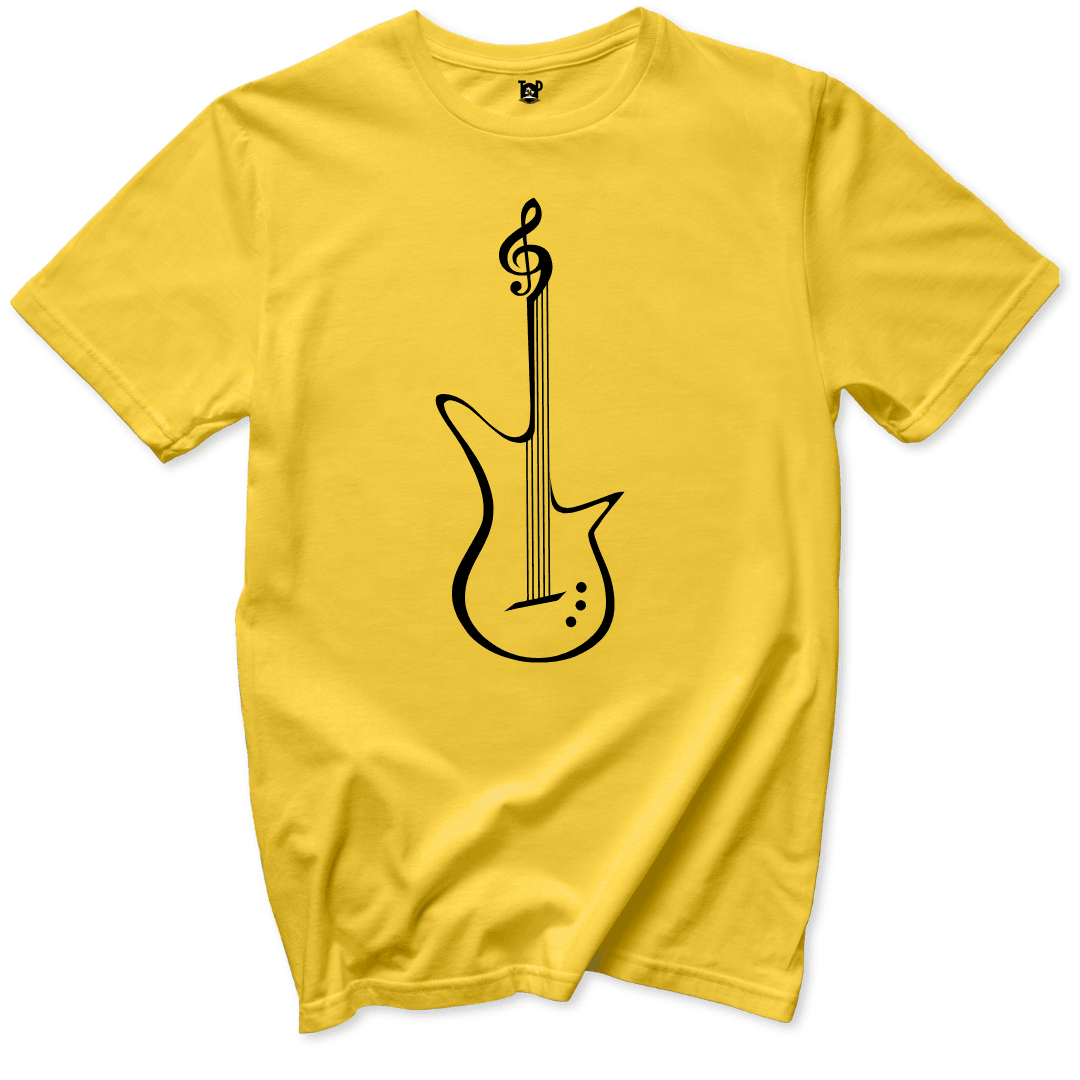 Guitar T-Shirt - Throwback Paradise