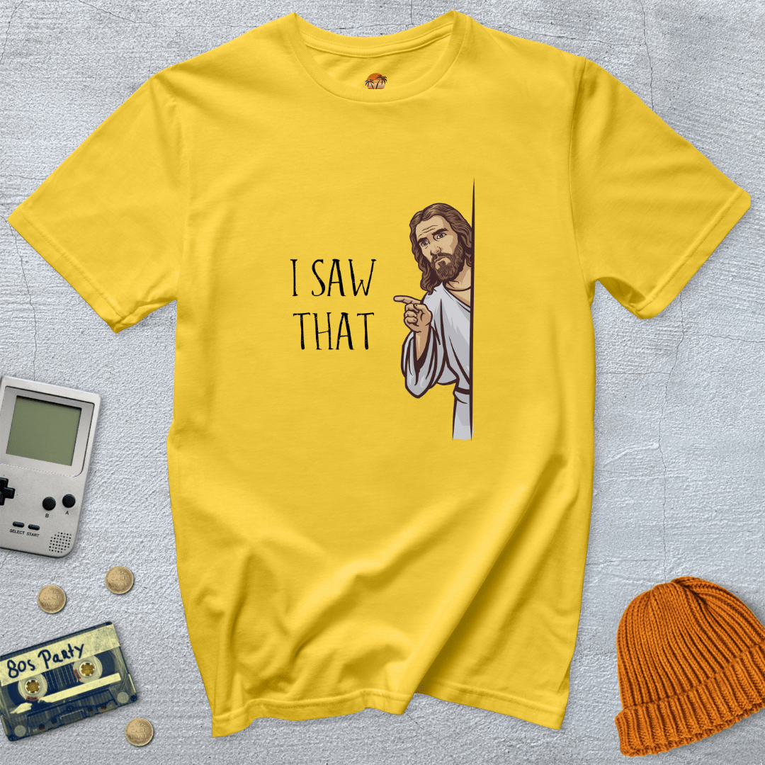 Printify T-Shirt Daisy / S I saw that - Shirt
