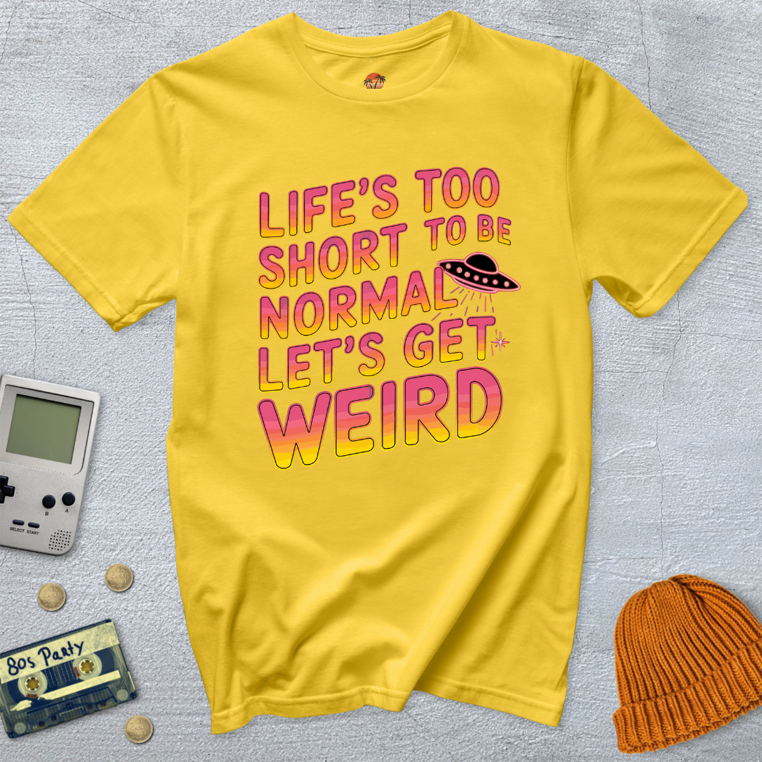 Printify T-Shirt Daisy / S Lets Get Weird - Shirt