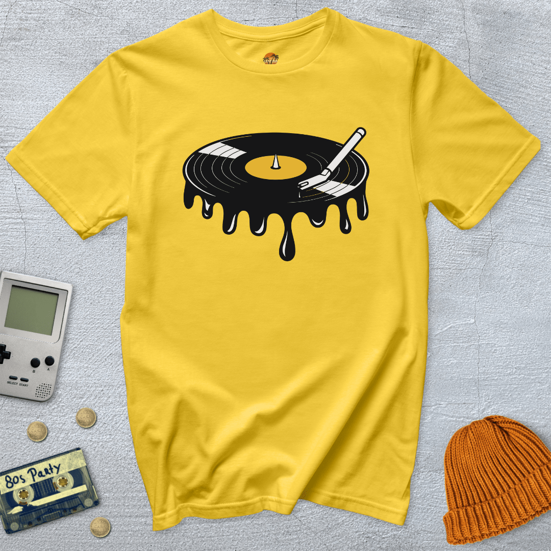 Printify T-Shirt Daisy / S Melted Record - Shirt