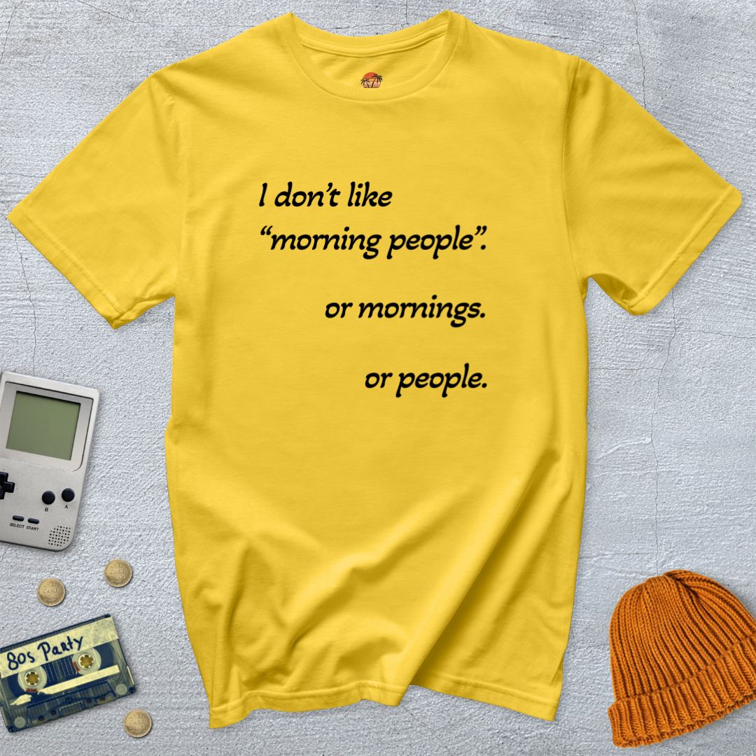 Printify T-Shirt Daisy / S Morning people - Shirt