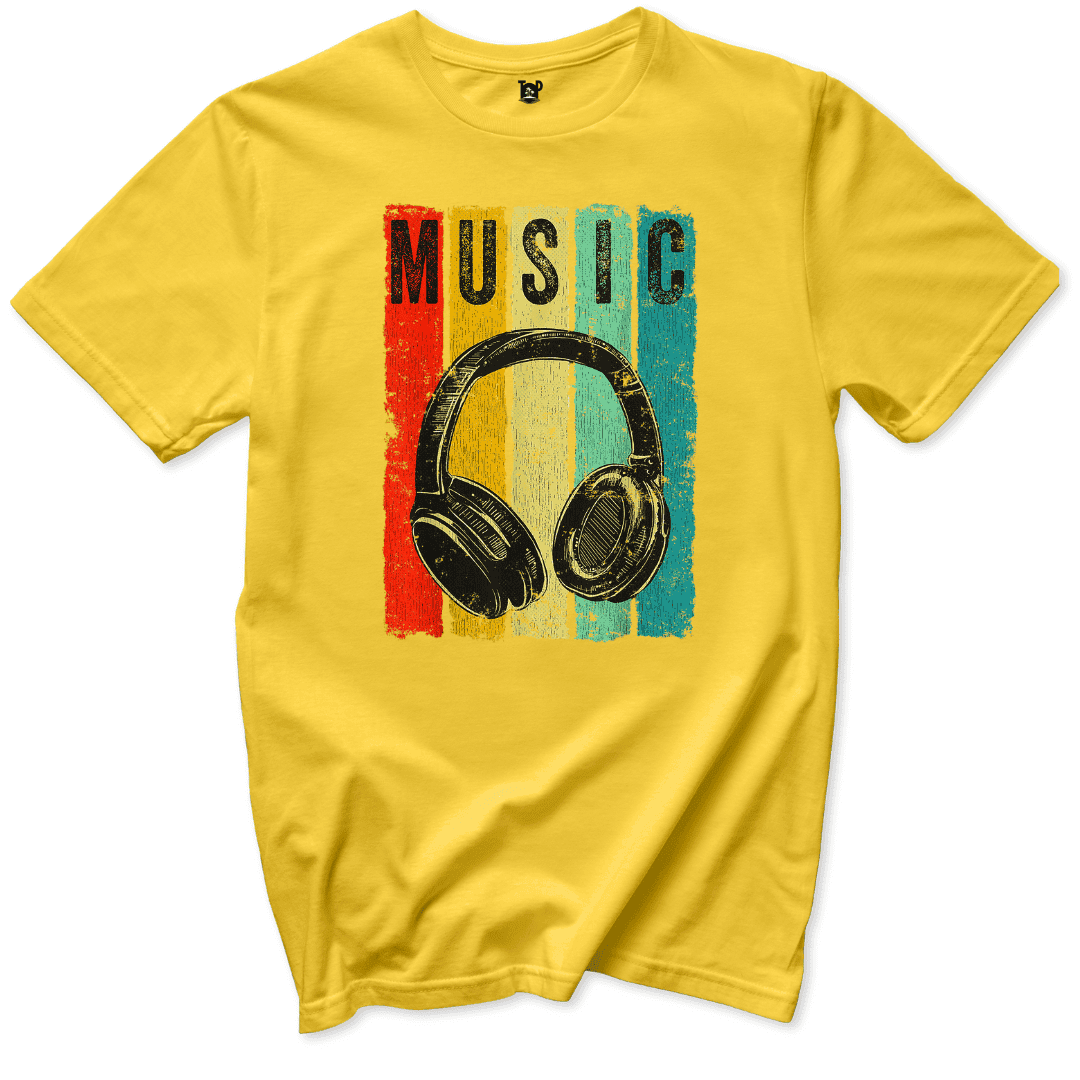 Music T-Shirt - Throwback Paradise
