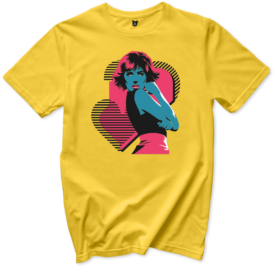 New Wave Girl T-Shirt - Throwback Paradise