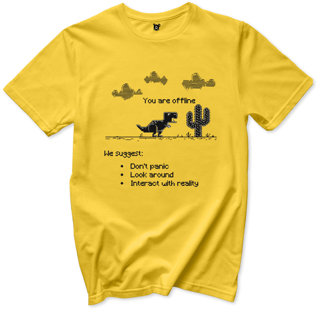 Offline T-Shirt - Throwback Paradise