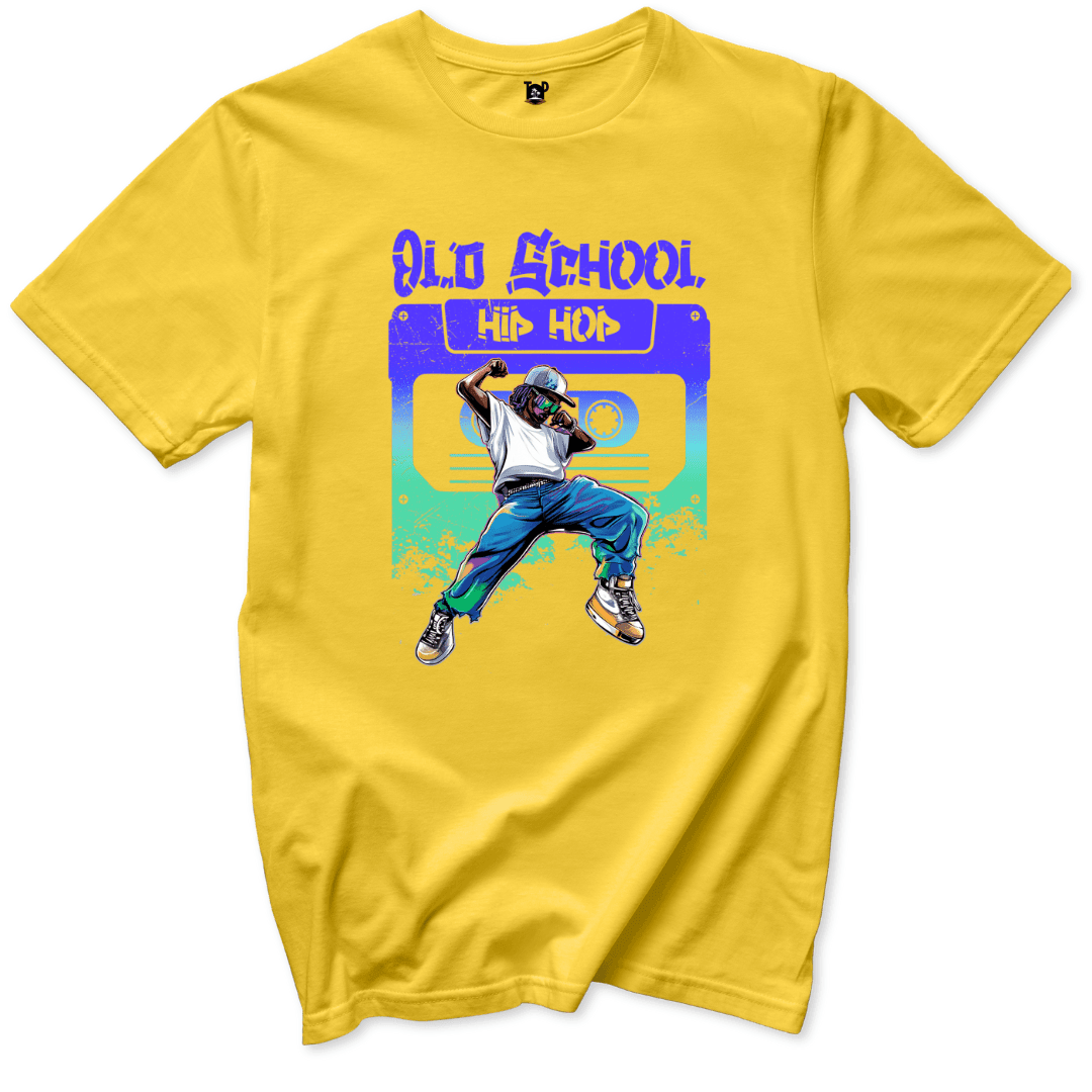 Old School Hip Hop Tape T-Shirt - Throwback Paradise