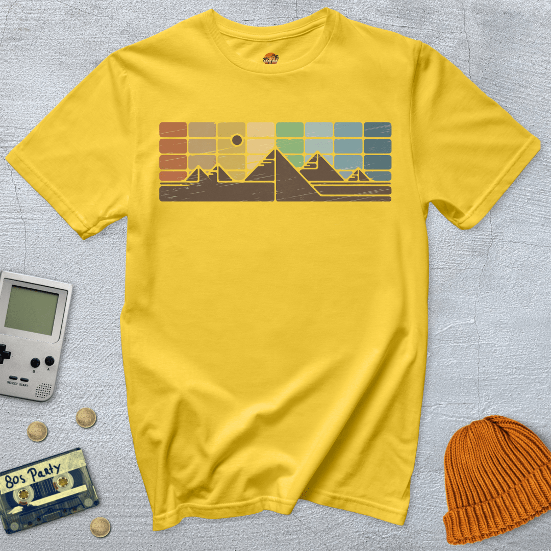 Printify T-Shirt Daisy / S Retro Mountain Horizon - Shirt