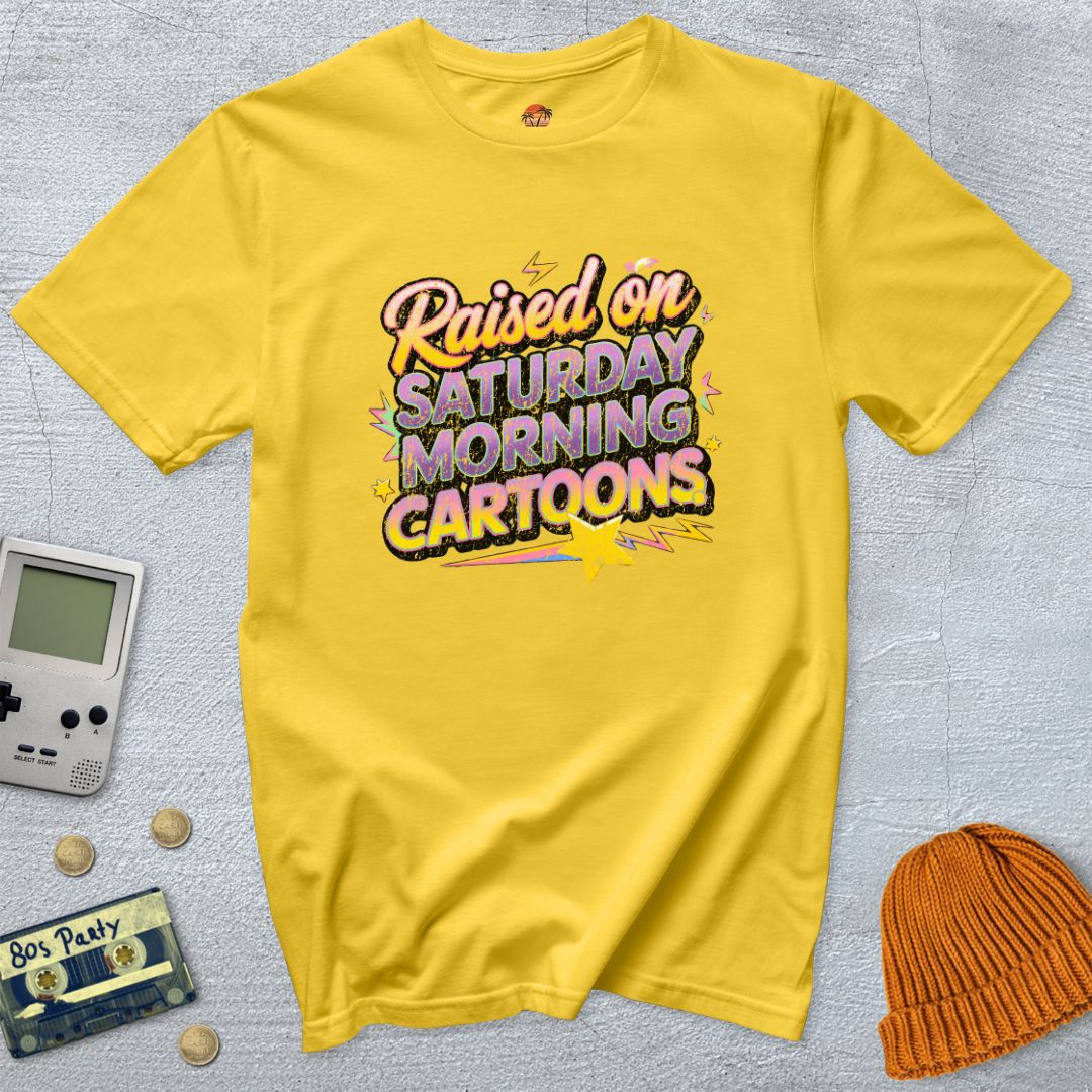 Printify T-Shirt Daisy / S Saturday Morning Cartoons - Shirt