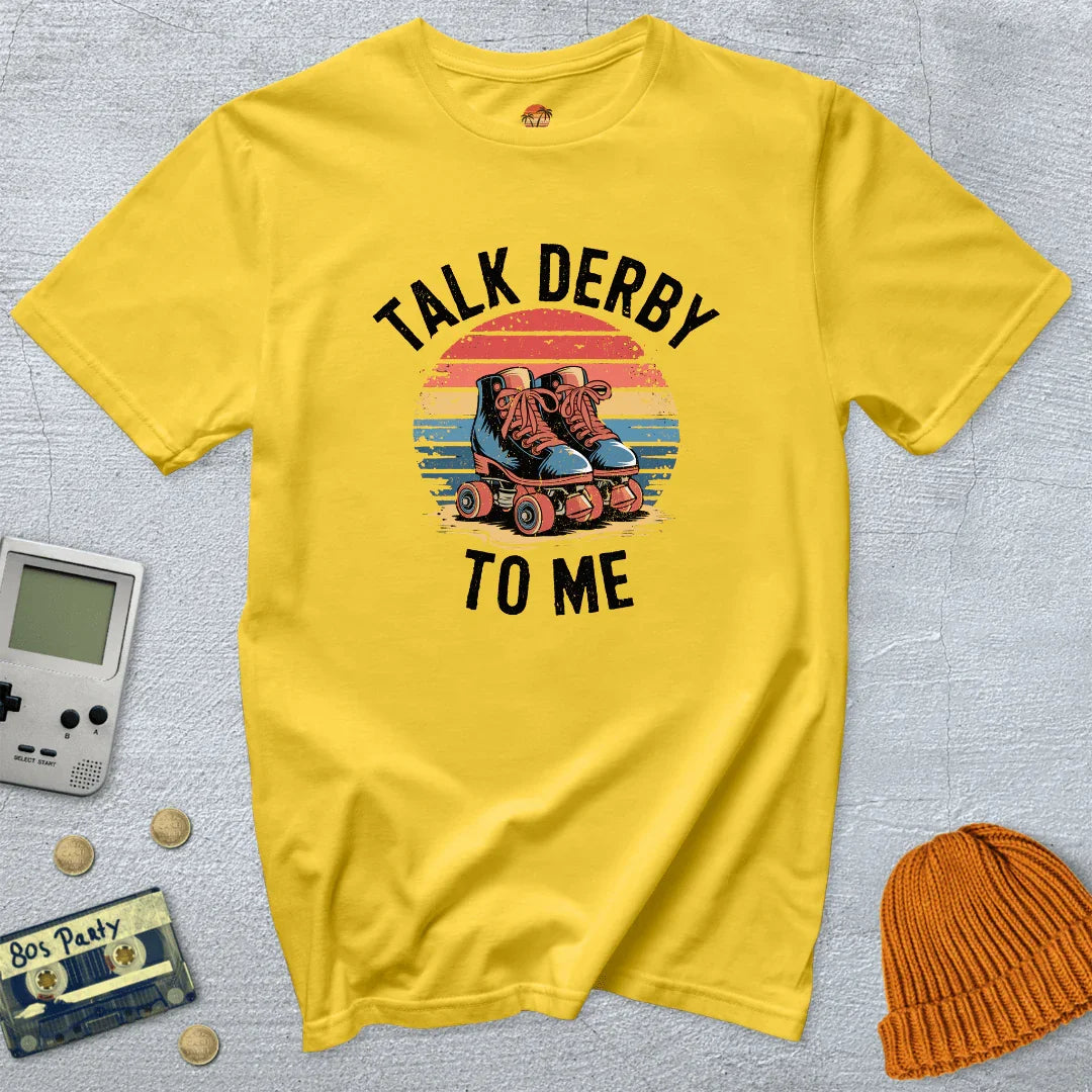 Talk Derby - Shirt - Throwback Paradise