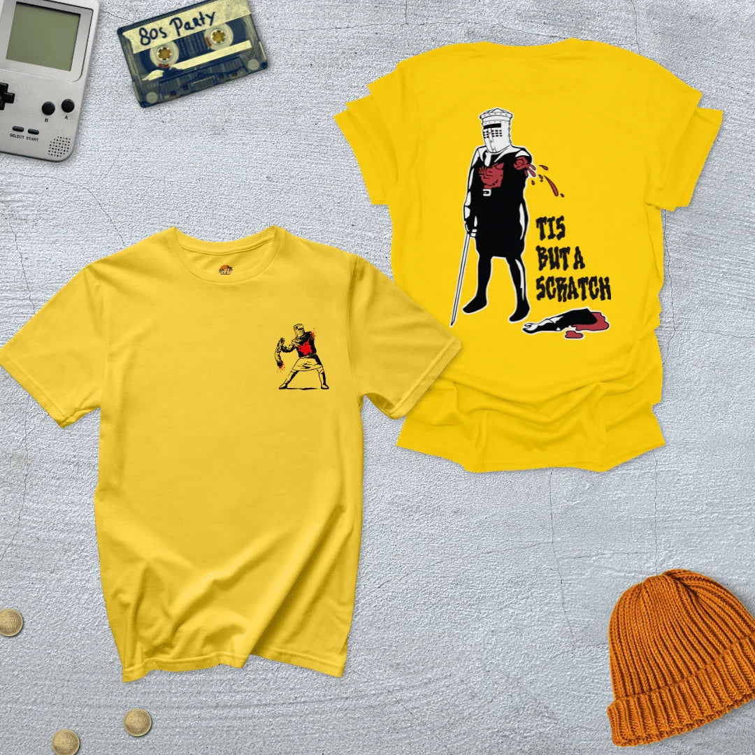 Tis But A Scratch - Shirt - Throwback Paradise