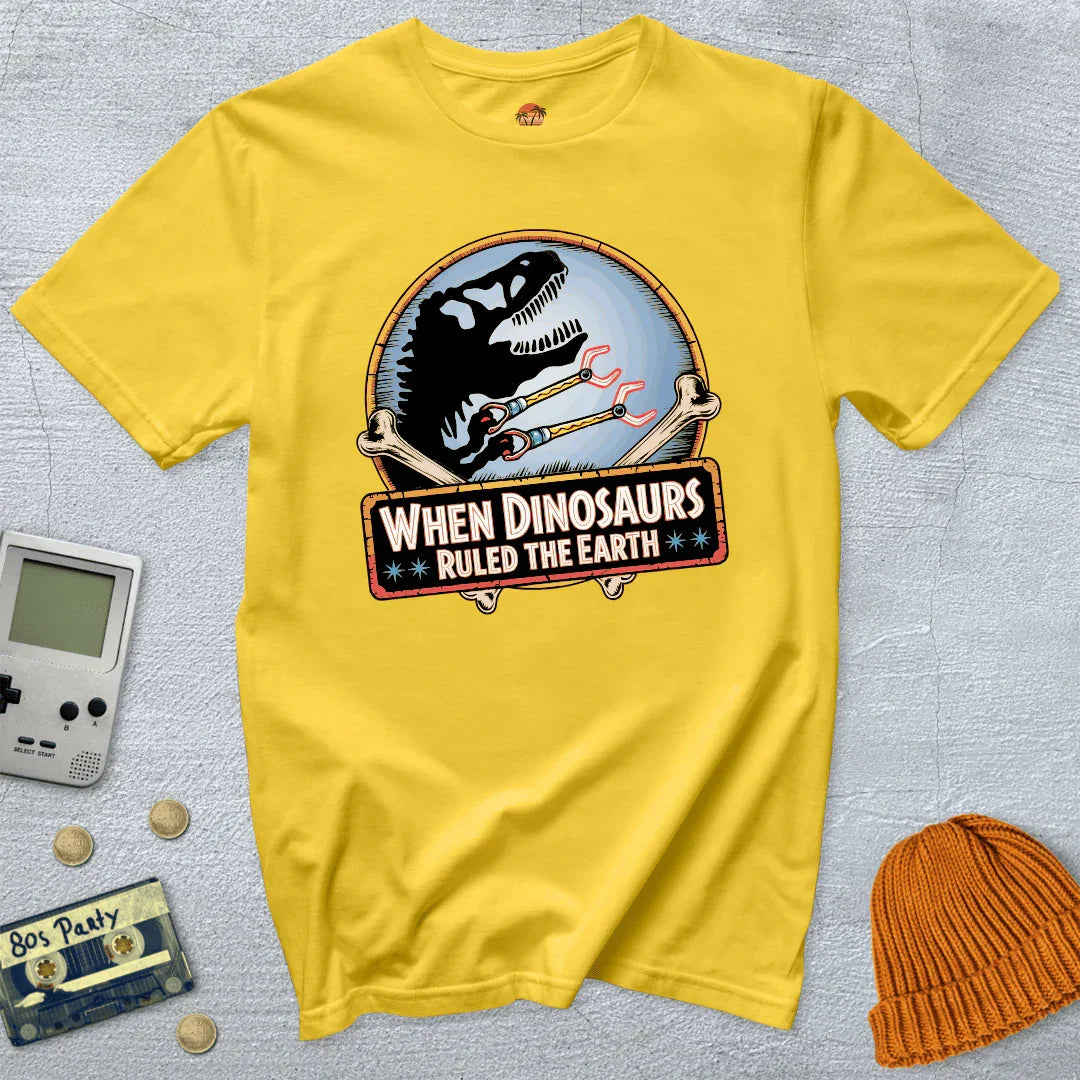 When Dinosaurs Ruled the Earth - Shirt - Throwback Paradise