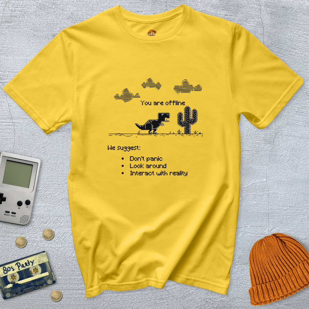 Printify T-Shirt Daisy / S You are offline - Shirt