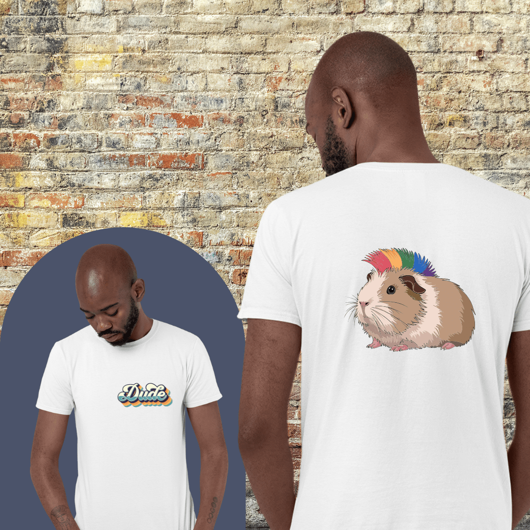 Printify T-Shirt Dude - Shirt