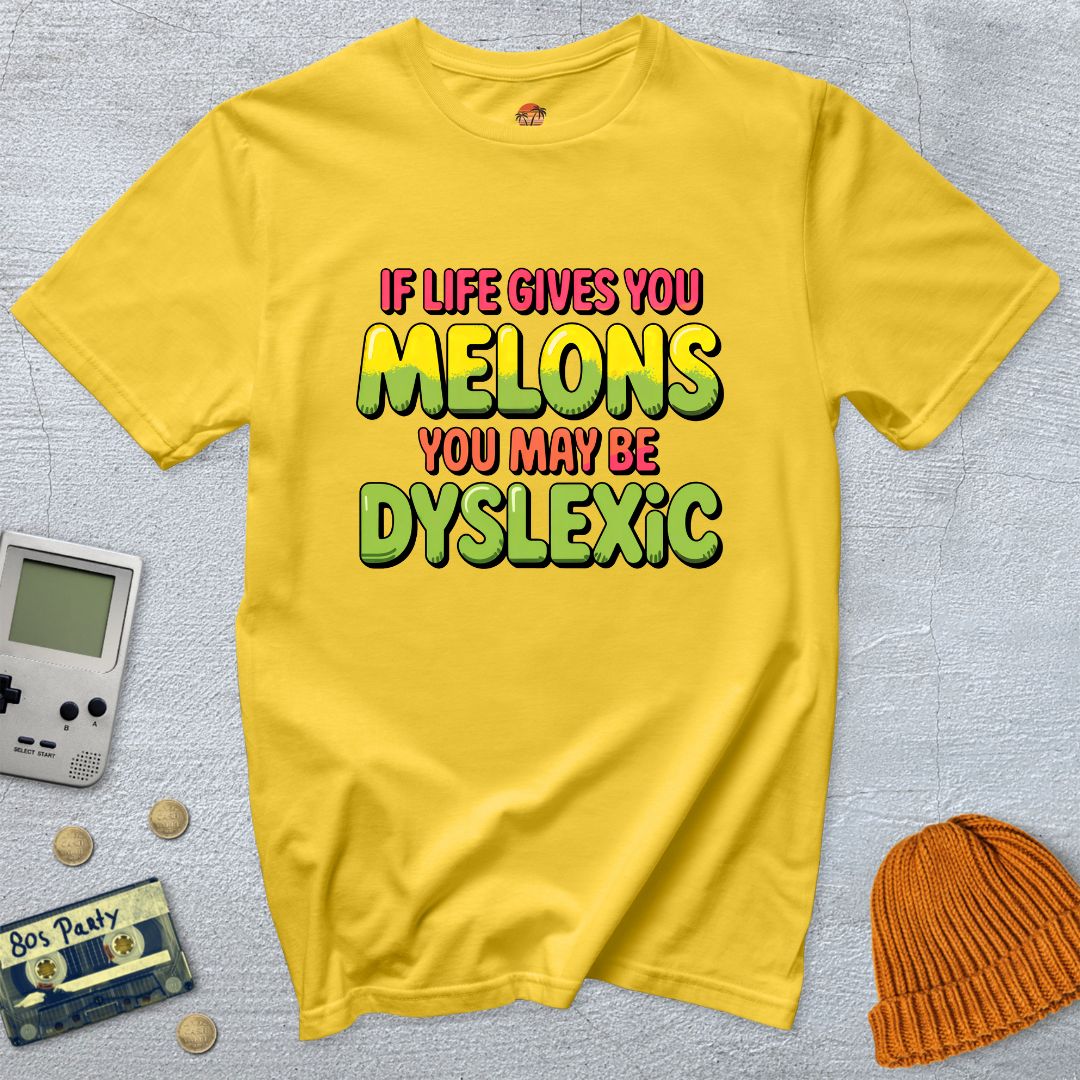 Printify T-Shirt Dyslexic - Shirt