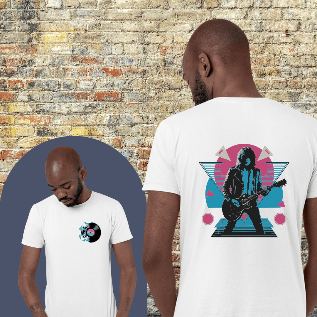 Printify T-Shirt Electric Metal - Shirt