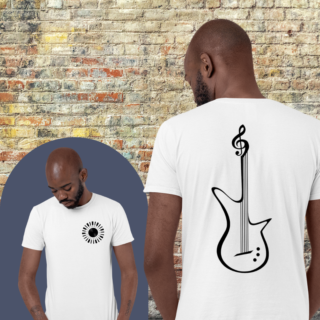 Printify T-Shirt Elegant Tunes - Shirt
