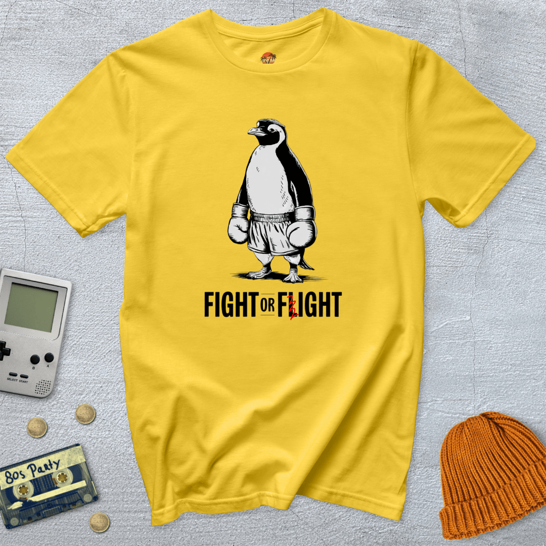 Printify T-Shirt Fight or Flight - Shirt