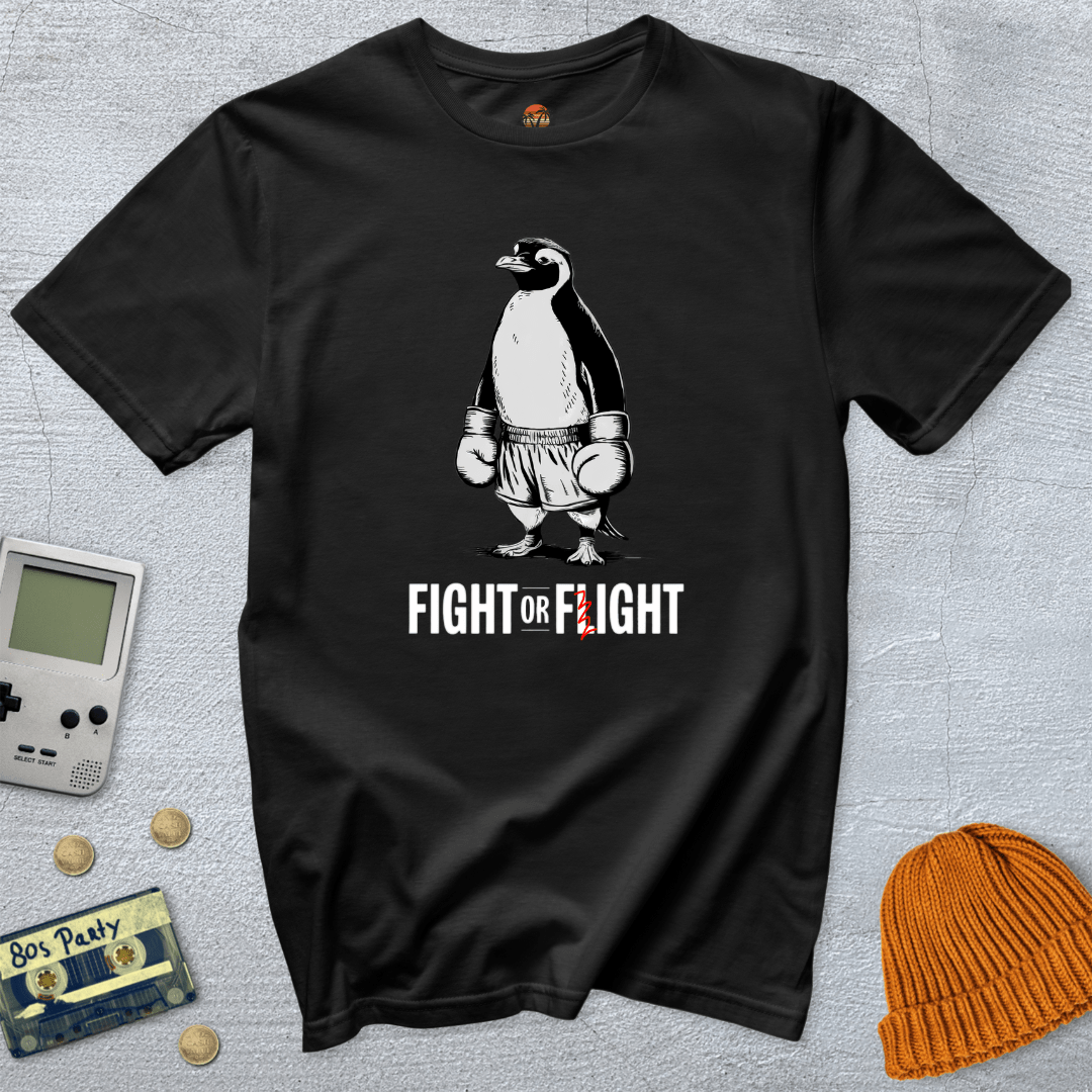 Printify T-Shirt Fight or Flight - Shirt