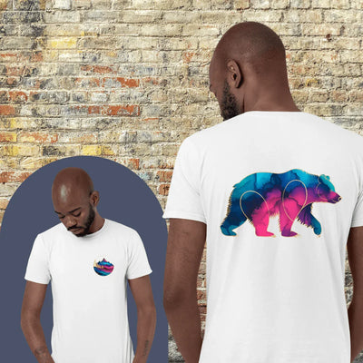 Gradient Grizzly - Shirt - Throwback Paradise