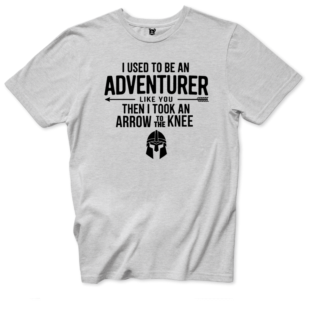 Arrow to the Knee T-Shirt - Throwback Paradise