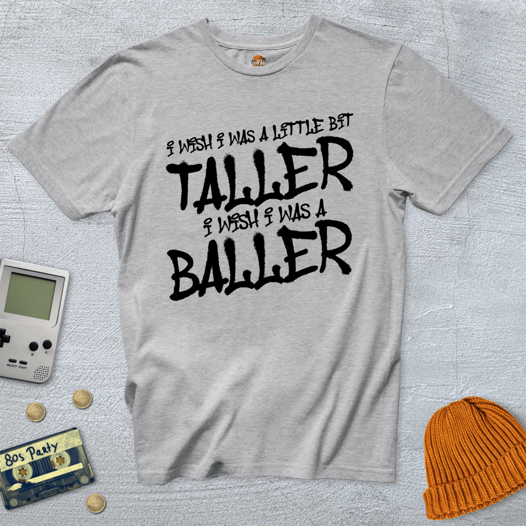 Printify T-Shirt Ice Grey / S Baller - Shirt