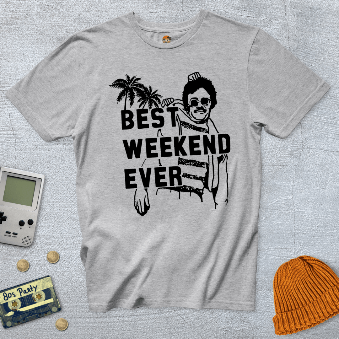 Printify T-Shirt Ice Grey / S Best Weekend Ever - Shirt