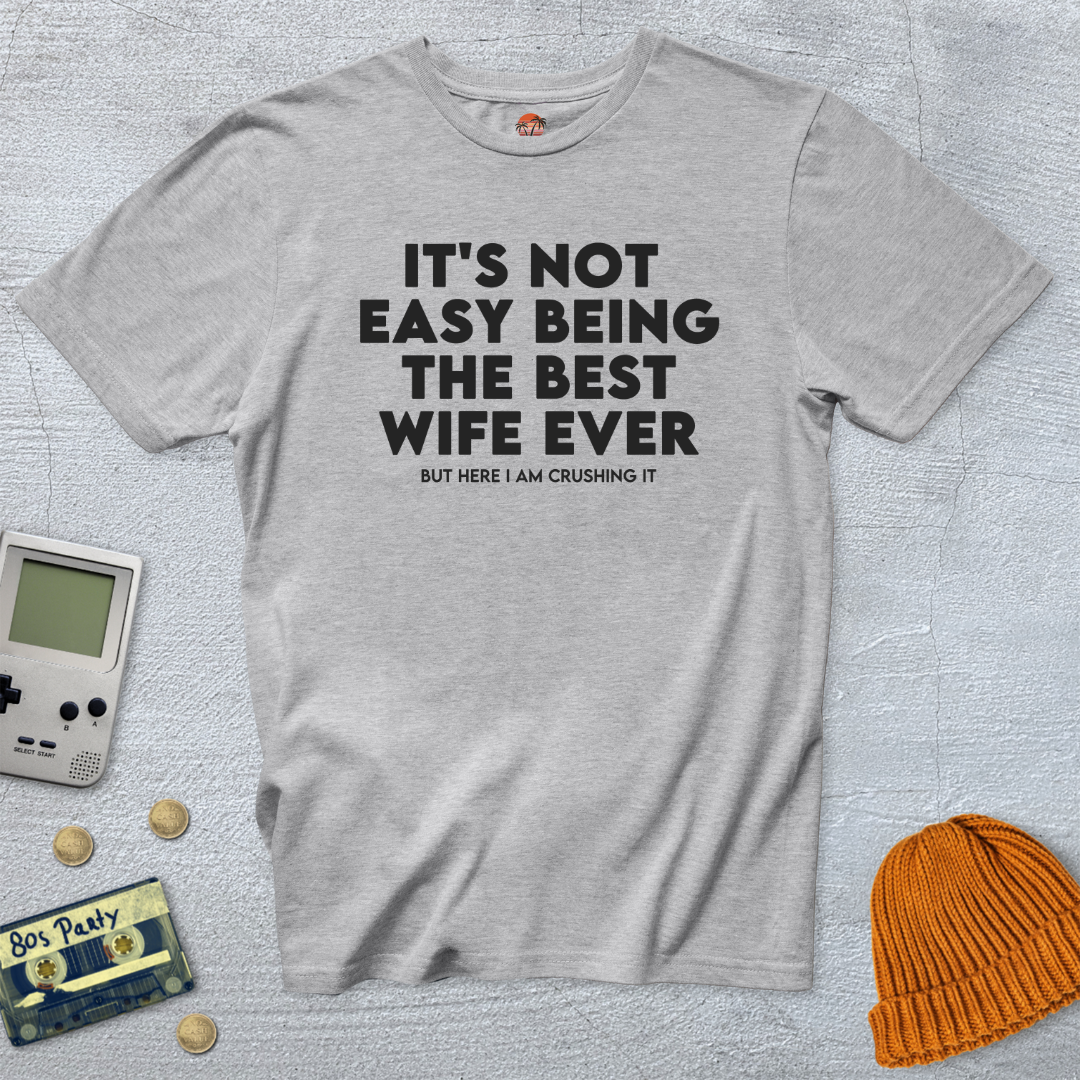Printify T-Shirt Ice Grey / S Best Wife - Shirt