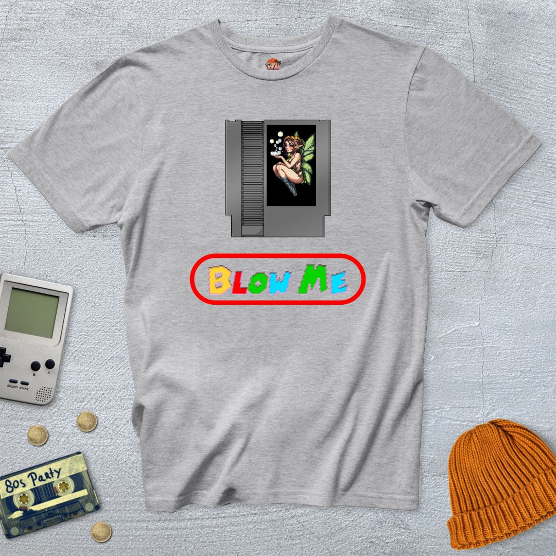 Printify T-Shirt Ice Grey / S Blow Me - Shirt