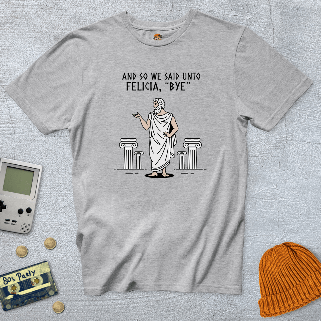 Printify T-Shirt Ice Grey / S Bye Felicia - Shirt
