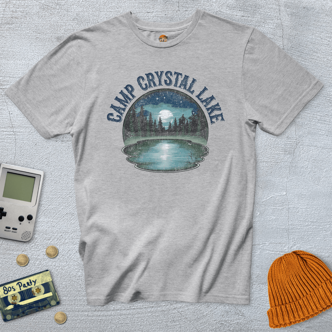 Printify T-Shirt Ice Grey / S Camp Crystal Lake - Shirt