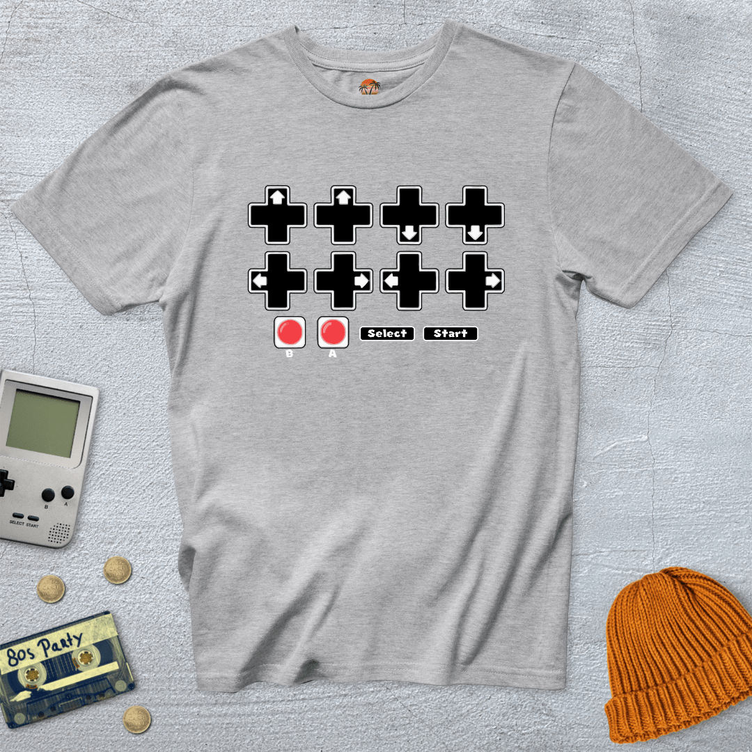 Printify T-Shirt Ice Grey / S Cheat Code - Shirt