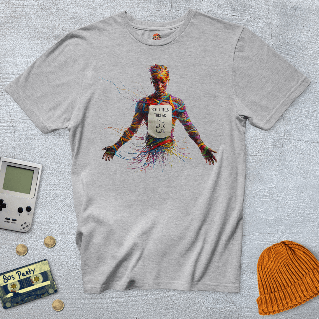 Printify T-Shirt Ice Grey / S Destroy my sweater - Shirt