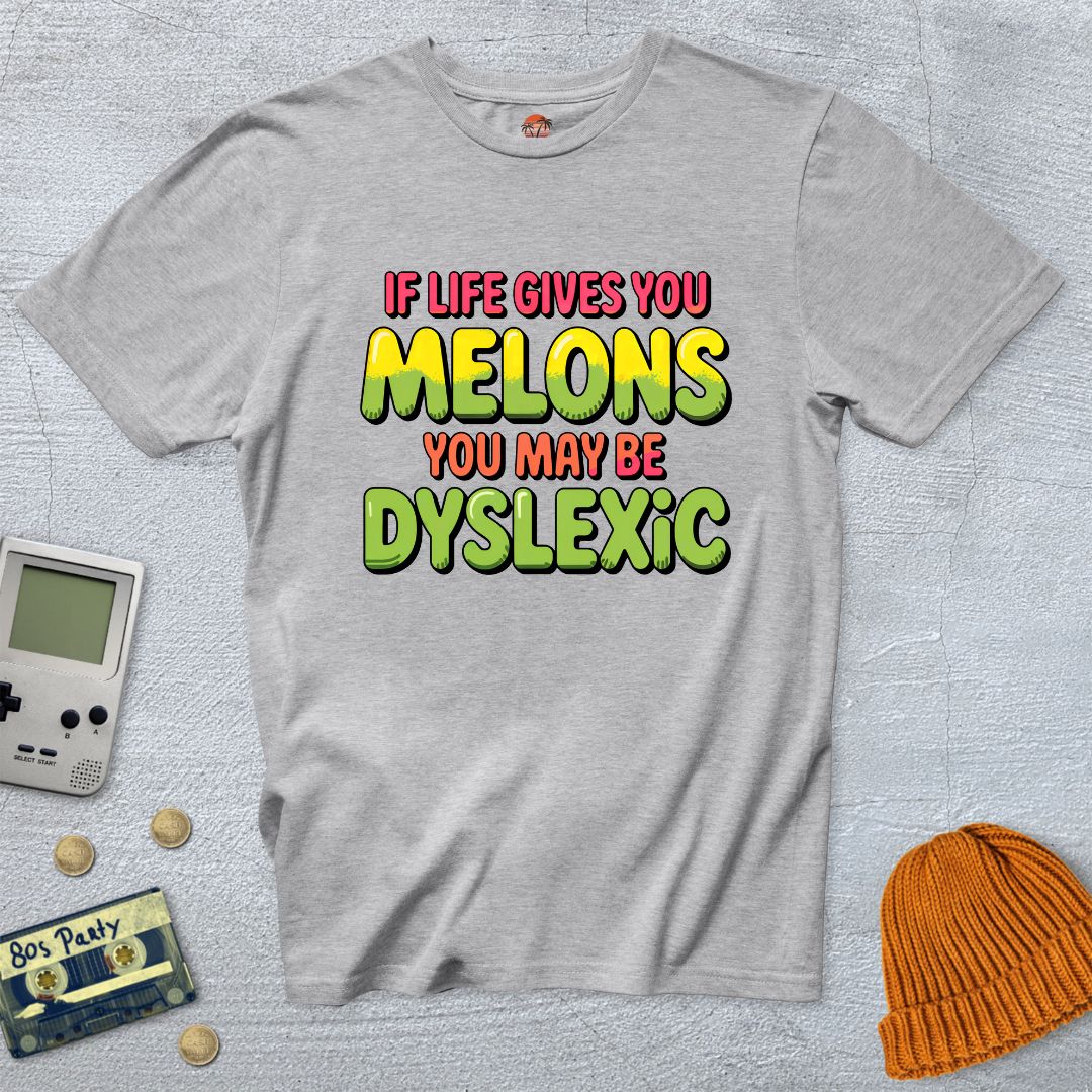 Printify T-Shirt Ice Grey / S Dyslexic - Shirt