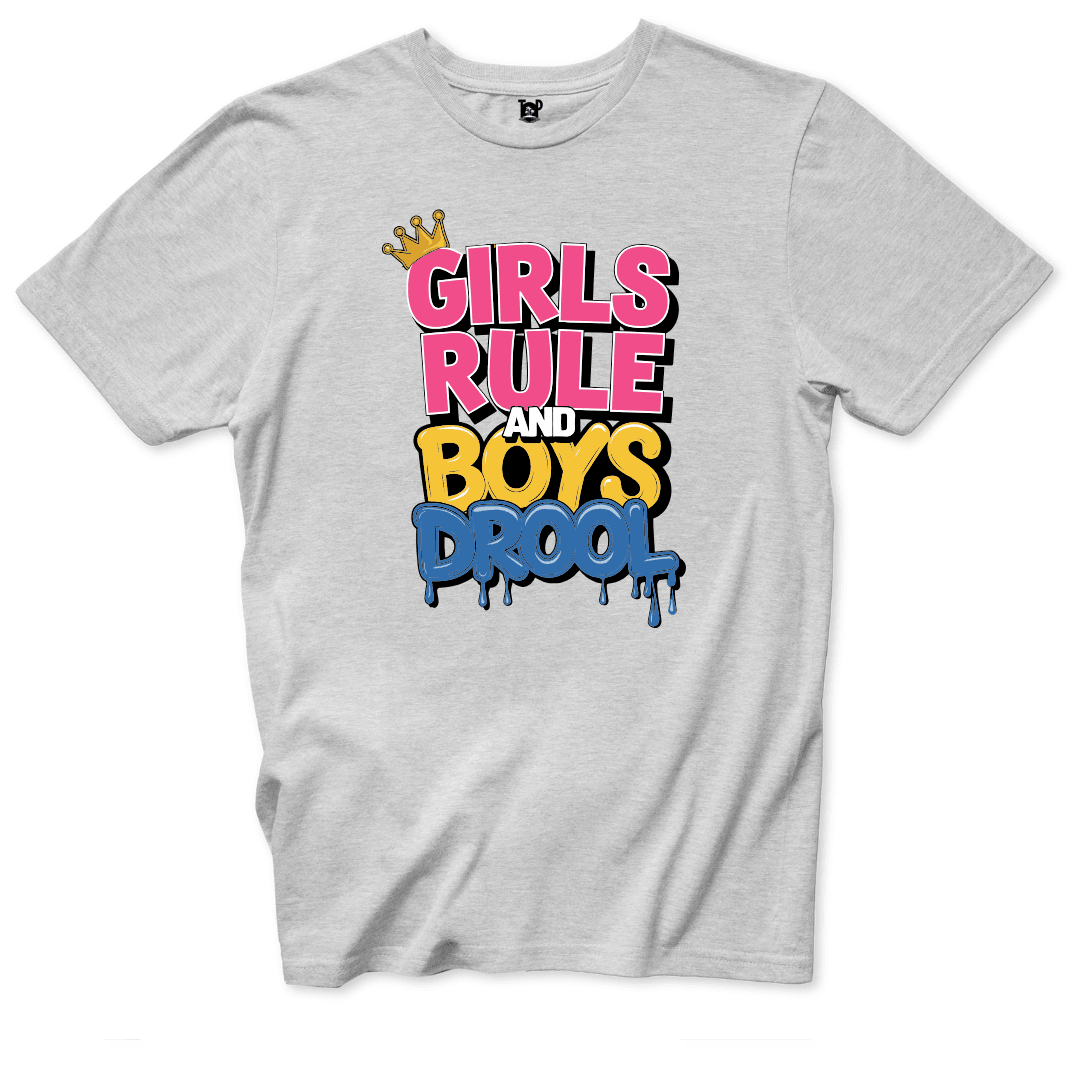 Girls Rule T-Shirt - Throwback Paradise