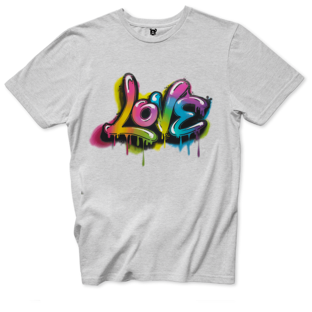 Graffiti Love T-Shirt - Throwback Paradise