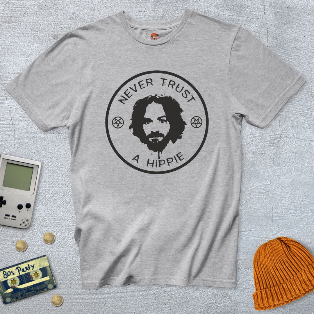 Printify T-Shirt Ice Grey / S Hippie - Shirt