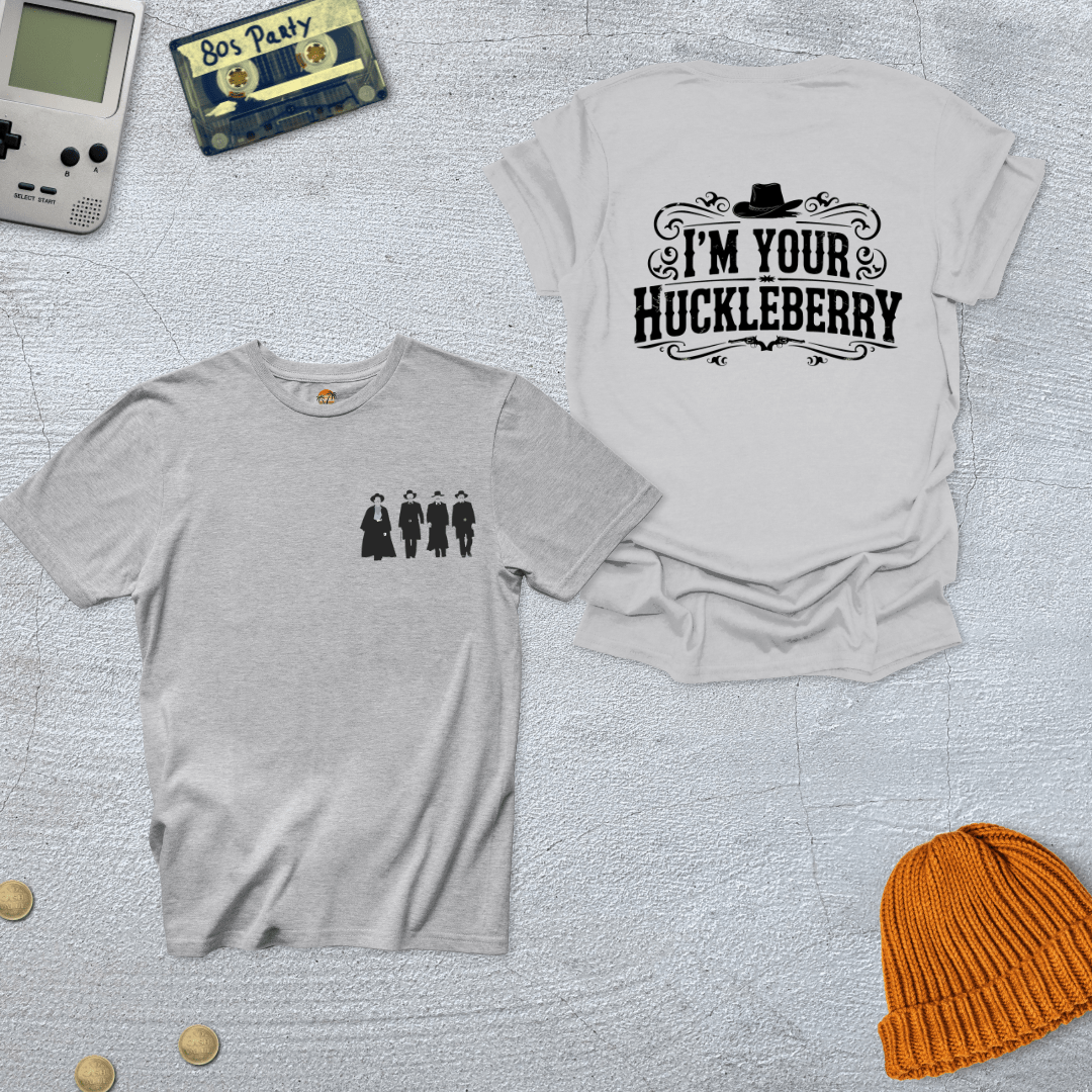 Printify T-Shirt Ice Grey / S Huckleberry - Shirt