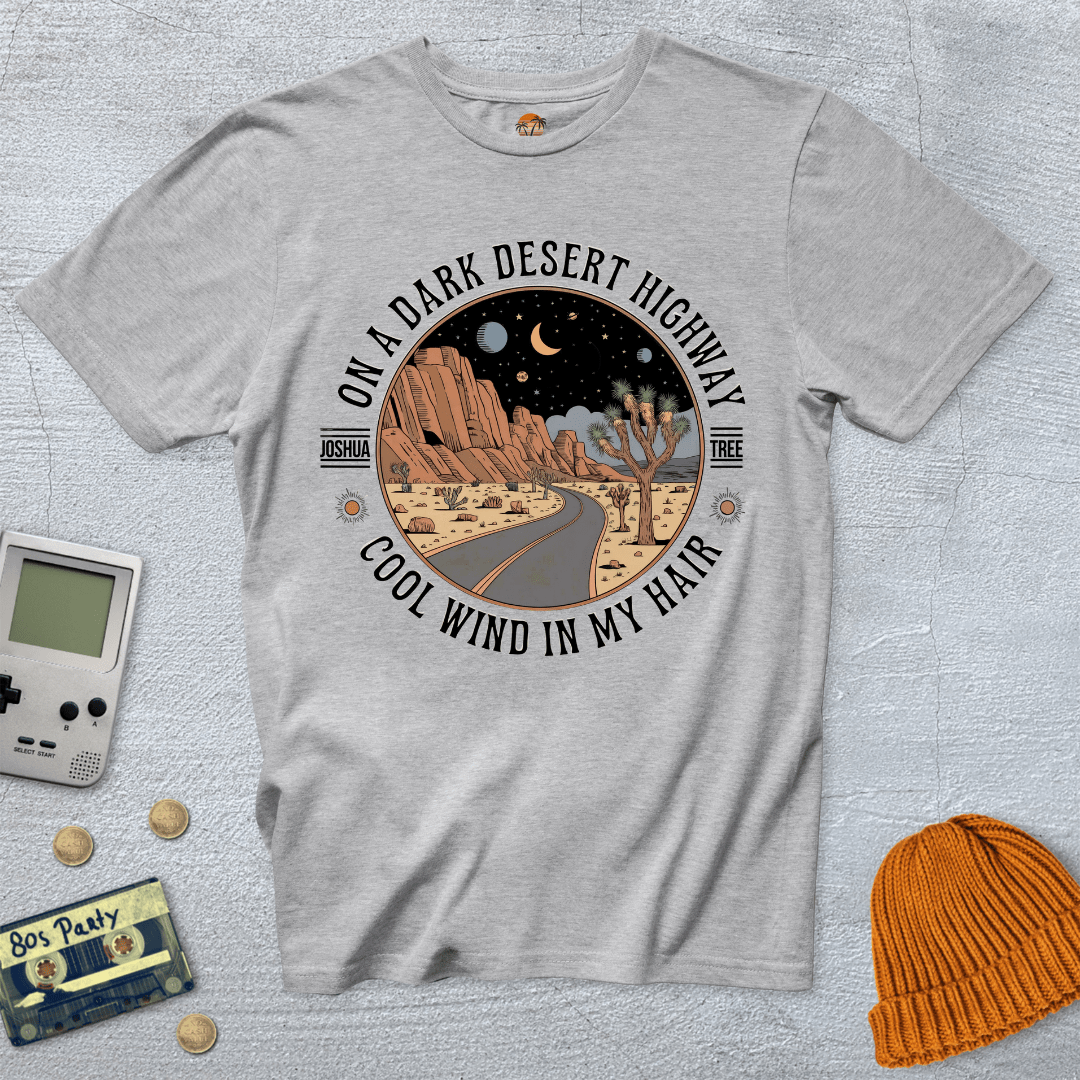 Printify T-Shirt Ice Grey / S Joshua Tree Hwy  - Shirt