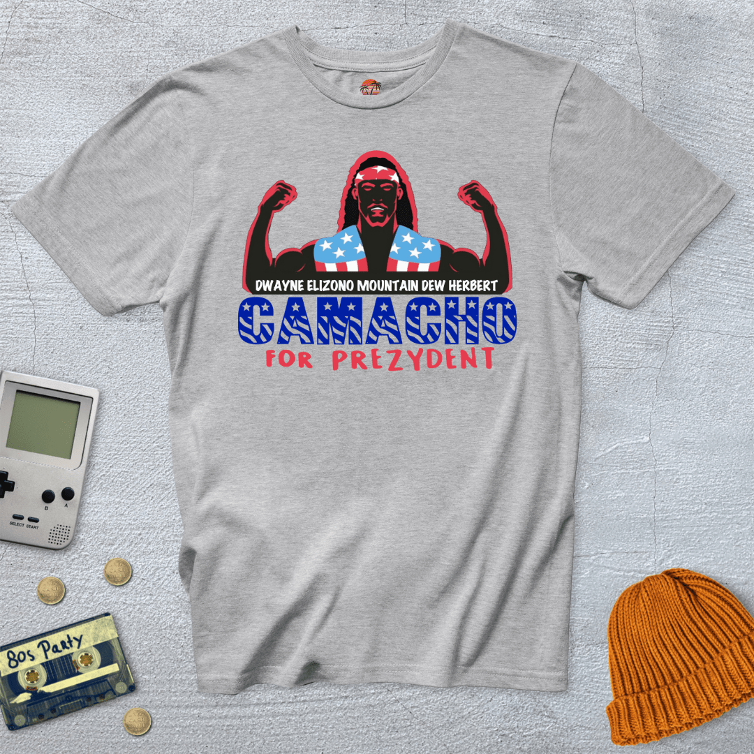 Printify T-Shirt Ice Grey / S Macho Camacho - Shirt