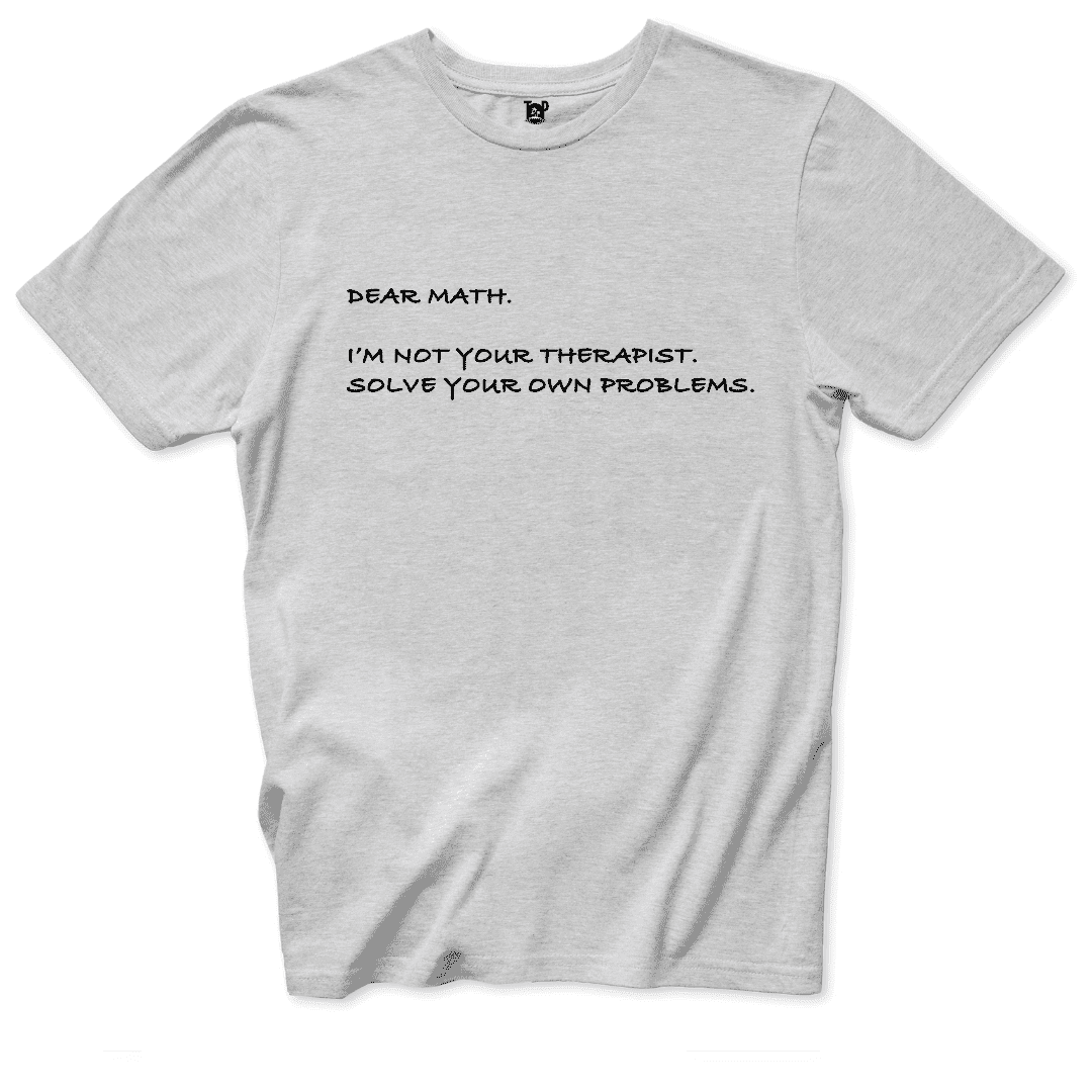 Math T-Shirt - Throwback Paradise